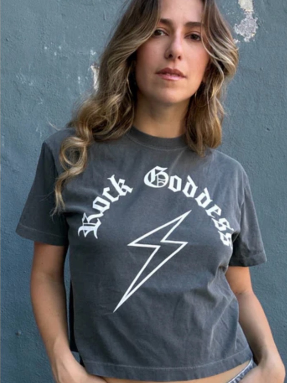 Women Who Rock Rock Goddess classic Crewneck T-Shirt